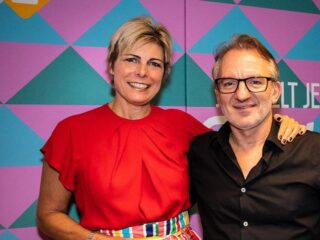 Prinses Laurentien bij Jeroen van Inkel