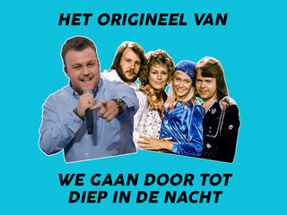 Het origineel van 'We gaan door tot diep in de nacht' van Gino Graus