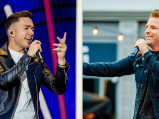 Raymon Hermans en Wesley Klein nemen duet op