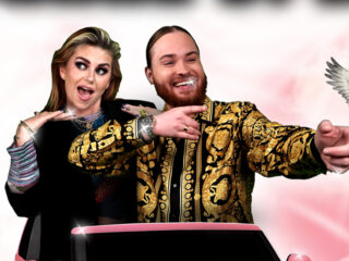 Donnie en Roxeanne Hazes gooien hun dakkie open