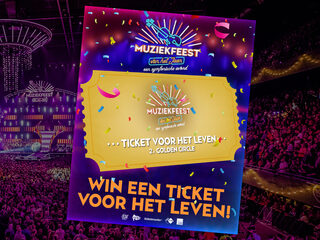 Win een ticket voor het leven voor het Muziekfeest van het Jaar!