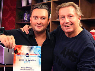 Tino Martin wint Buma NL Award voor Beste Album Nederlands