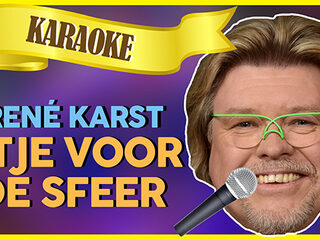 René Karst - Atje voor de sfeer // Sterren NL Karaoke