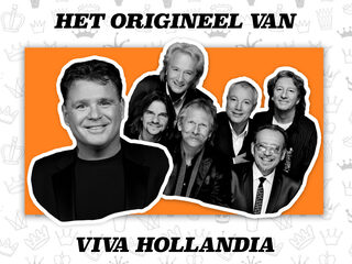Het origineel van 'Viva Hollandia' van Wolter Kroes