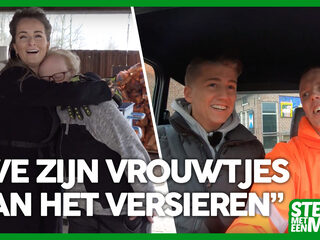Hout zagen met Mart en Emilie // Sterren met een Missie