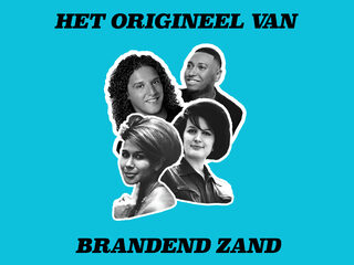 Het origineel van 'Brandend Zand' van Anneke Grönloh