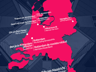 13x liedjes over steden