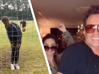 Sterrenkijker: Balletje trappen met Mart en TikTokken met Gerard