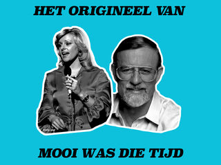 Het origineel van 'Mooi was die tijd' van Corry Konings