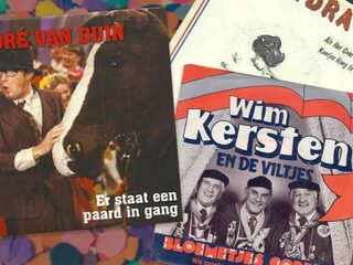 Carnavalsklassiekers; over een bloemetjesgordijn, paarden en (te) hoog gras