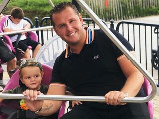 Zoontje John West heeft de dag van zijn leven