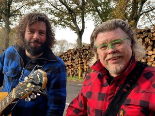 Op de set bij de clipopnames van René Karst & Bökkers