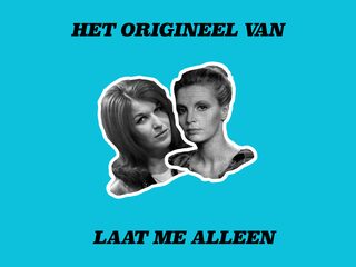 Het origineel van 'Laat me alleen' van Rita Hovink