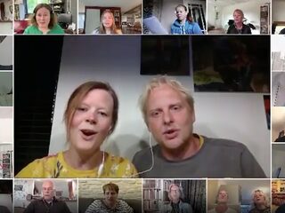 Zo klonk 'Zing, vecht, huil, bid, lach, werk en bewonder' door heel Nederland