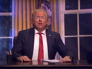 HILARISCH: Gordon doet steengoede imitatie van Trump