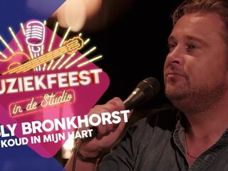 Wesly Bronkhorst - Koud in mijn hart | Muziekfeest in de Studio