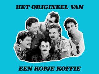 Het origineel van 'Eén kopje koffie' van VOF de Kunst