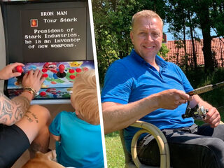 STERRENKIJKER: Vissen met Jannes en André laat pufjes tijdens het gamen