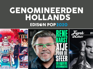 Frank van Etten, René Karst en Toppers genomineerd voor Edison