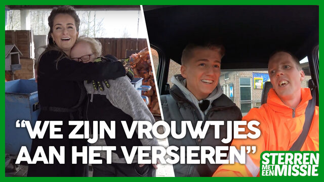 Hout zagen met Mart en Emilie // Sterren met een Missie