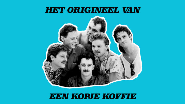Het origineel van 'Eén kopje koffie' van VOF de Kunst