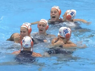 Evangelos Doudesis, Simone van de Kraats en Laura Aarts over het eerste WK-goud sinds 1991